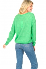 American Vintage |  Knitted sweater Razpark | green  | Picture 7