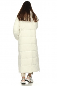 Aaiko :  Long puffer jacket Polina | natural - img7