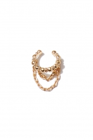 Mimi et Toi |  18K gold plated ear cuff Cyril | gold  | Picture 1