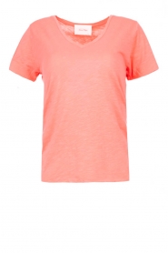 American Vintage | Basic T-shirt Jacksonville | roze 