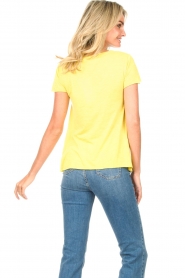 American Vintage | Basic T-shirt Jacksonville | geel   | Afbeelding 5