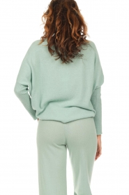Not Shy |  Cashmere sweater Faustine | green  | Picture 7