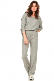 Not Shy |  Cashmere trousers Dulcina | grey   | Picture 4