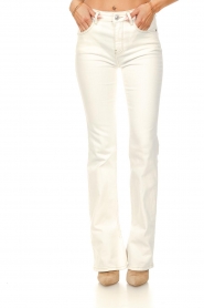 Freebird :  Flared jeans Arizona | off-white - img8