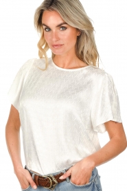 Freebird |  Top with sheen finish Leighton | white  | Picture 8