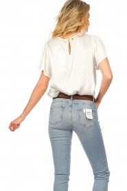 Freebird |  Top with sheen finish Leighton | white  | Picture 7