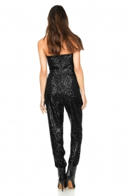 Ibana |  Strapless jumpsuit with sequins Cosmopolitan | black  | Picture 7