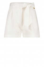 Freebird |  Shorts with tie belt Josya | off-white  | Picture 1