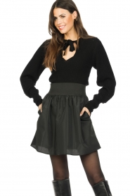 Ibana :  Skirt Spritz | black - img2