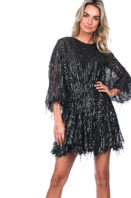 Ibana |  Sequin dress Tequila | black  | Picture 4