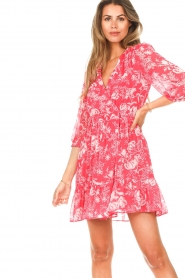 ba&sh |  Printed dress Ulia | pink  | Picture 2