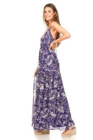 ba&sh |  Printed maxi dress Udalie | purple  | Picture 6