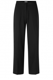 Second Female | Klassieke pantalon Evie | zwart  | Afbeelding 1