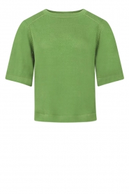  Linen sweater Dakota | green