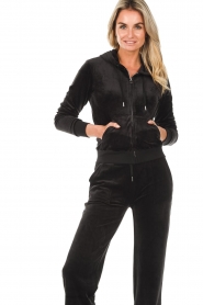 Juicy Couture |  Velour cardigan Robertson | black  | Picture 5