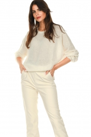 Dante 6 |  Alpaca wool sweater Orla | naturel  | Picture 4