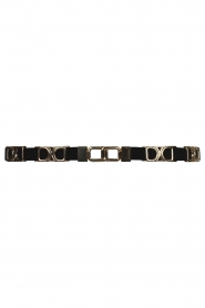 Little Soho |  Belt with golden details Dionne | black  | Picture 1