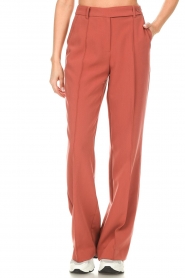 Aaiko :  Flared pantalon Vantal | red - img4