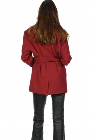 Twinset |   Blazer with waistbelt Giacca | grape  | Picture 7