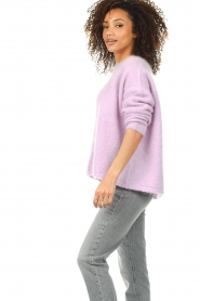 American Vintage :  Knitted sweater Pinoberry | purple - img7