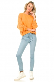 American Vintage :  Soft sweater Hapylife | orange - img3