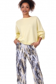 American Vintage :  Soft sweater Hapylife | yellow - img5
