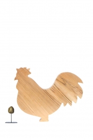 Little Soho Living |  Wooden cutting board Rooster | brown  | Picture 3