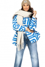 Aaiko :  Wool scarf Brigitte | Natural - img2