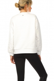Goldbergh |  Sweater with logo Hero | white  | Picture 8