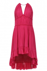 Geplooide jurk Francis | roze