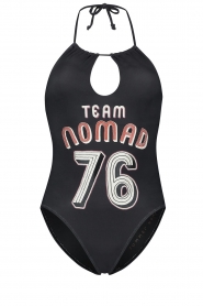 Melt |  Swimsuit with print Nomad | black  | Picture 1