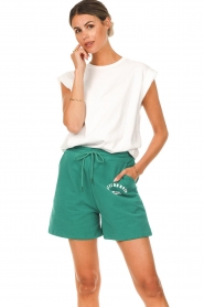Notes Du Nord |  Sweat shorts Lily | green  | Picture 4