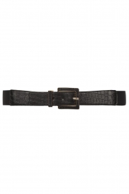 Little Soho |  Elastic waist belt Ricki | black  | Picture 1
