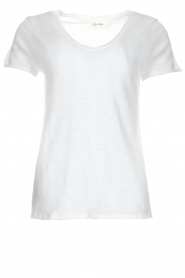 Katoenen T-shirt Sonoma | wit