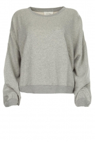 Katoenen oversized trui Lokobridge | grijs