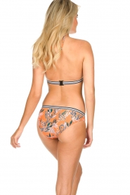 Becksöndergaard |  Triangle bikini with tropical print Sylvia | orange  | Picture 4