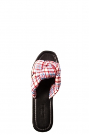 Becksöndergaard | Slippers met print Charly | rood   | Afbeelding 5