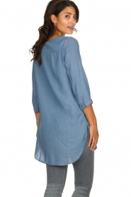 JC Sophie |  Denim tunic dress Alfreda | blue  | Picture 5