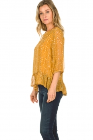 Lollys Laundry |  Printed top Jenny | yellow  | Picture 5