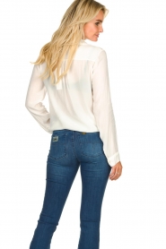 Aaiko | Basic blouse Marta | wit  | Afbeelding 5