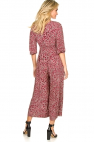ba&sh |  Printed jumpsuit Cloy | rood  | Picture 5
