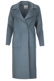 Clairval |  Super soft coat Carole | blue  | Picture 1
