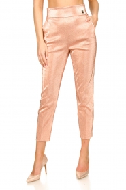 ELISABETTA FRANCHI |  Sparkling trousers Sparkle | pink  | Picture 4