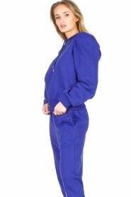 Second Female |  Basic hoodie Carmelle | blue  | Picture 5