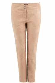 Suède broek Stefanie | roze