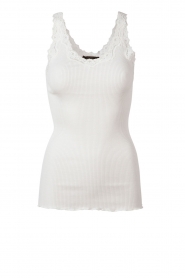 Zijden top Sarah | wit