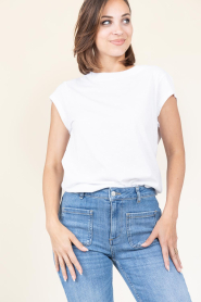 CC Heart |  T-shirt with round neck Classic | white | Picture 2