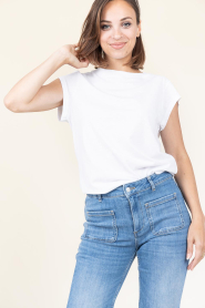 CC Heart |  T-shirt with round neck Classic | white | Picture 4