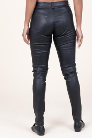 Ibana |  Leather stretch pants Passion | black  | Picture 8