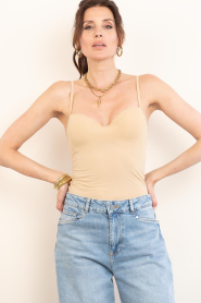 Ibana |  Bustier top Eden | beige | Picture 3